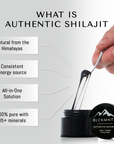 BLCKMNTN® Authentic Shilajit Hars + Caps Bundel